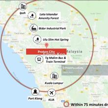 Pronto City Tanjung Malim Industrial land for Sale