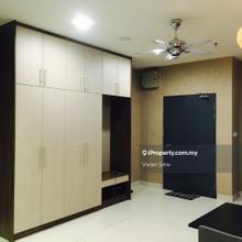 Condo above the retail floors Atria Shopping Gallery.