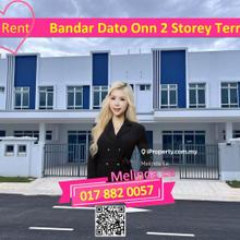 Johor Bahru Bandar Dato Onn Partially Furnished 2 Storey Terrace 3bed