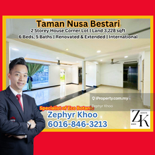 Taman Nusa Bestari 2 Storey House Corner Lot For Sale