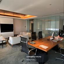 Freehold 1370sf office walk to Mid Valley great lobby