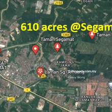610 acres development land @ Buloh Kasap, Segamat