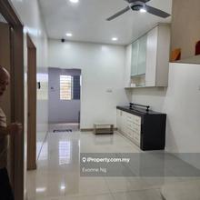 Move in condition renovated fully extend batu 9 Taman Megah Cheras  