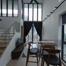 Brand new unit, duplex, low floor, fully furnished & move in condition
