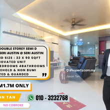 Jalan Seri Austin @ Taman Seri Austin @ Double Storey Semi D