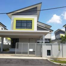 Freehold Double Storey One Krubong Samarinda Extended Side Balcony 