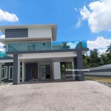 Ayer Keroh Mitc New 2sty Bungalow House  9650 sqft 6room 7bath Bare 