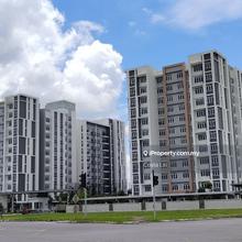 Service apartment in a mix development township