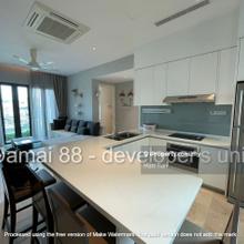 2 bedrooms well furnished, well designed condo on embassy row for sale