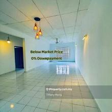 100% Loan - Below Market Price - Greenview Apartment Segambut Kepong