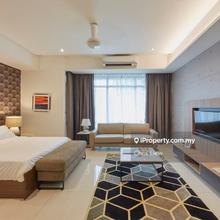 Grand Medini partly furnished studio unit, foreigner can buy, high ROI