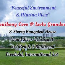 Marina View Bungalow House @ Senibong Cove Isola Grandeur 