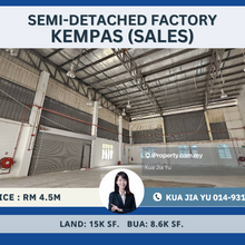 Kempas Semi D Factory Bua 8k Kempas