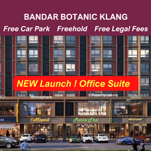 New Launch Office For Sale! Bandar Botanic -Free Carpark & Legal Fees