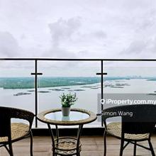 Danga bay seaview 2room with partial furnish, move in condition.