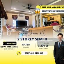 Fully Renovated Extended Semi D @ Alam Damai Cheras Kuala Lumpur