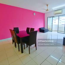 Renovated unit, Partially furnished