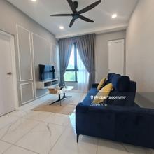 2 bedrooms full furnished dual key