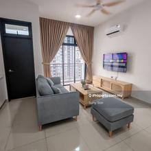 Partial sea view Balcony facing morning sun