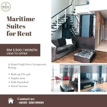 Maritime Suites I 936sf I Duplex I Fully Furnished I Seaview Jelutong 