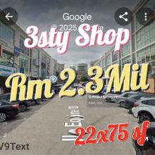 Below Market,3sty Equine Park ,Seri Kembangan Shop lot For Sale