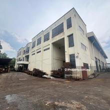 Freehold with Ccc & Overhead Crane Factory @ Bukit Beruntung
