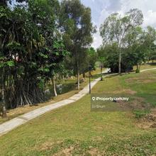 Corner Bungalow Land alongside Water Way. Limited Choice