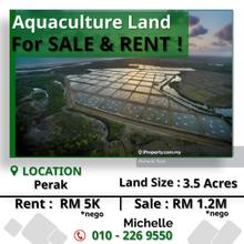 Aquaculture Land Rent At Perak