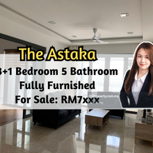 The Astaka, Fully Furnished, 3 plus 1 Bedroom 5 Bathroom
