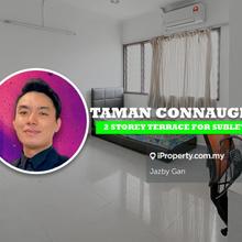 Taman Connaught 2 Storey Terrace for Sublet with partition ready