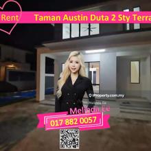 Johor Bahru Taman Austin Duta Partly Furnish 2 Storey Terrace 3bed