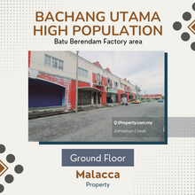Good Location Ground Floor Shop Bachang Utama Batu Berendam Infineon