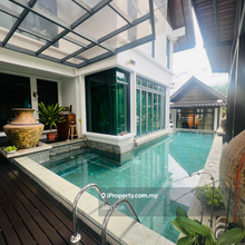 Bukit Jelutong 3 stry luxury beautiful bungalow with pool and lift