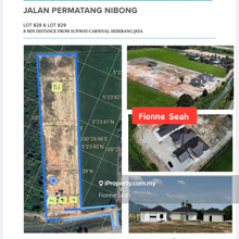 3.66 Acre Land Sate At Jalan Permatang Nibong with 4 Unit Bungalow