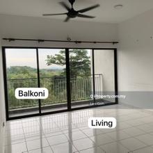 Lili residensi 3bed 2bath partially furnished for rent