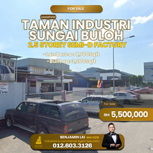 Taman Industri Sungai Buloh 2.5 Storey Semi-D Factory