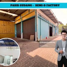 Super Cheap Pasir Gudang Semi-D Factory Only Rm5.5k
