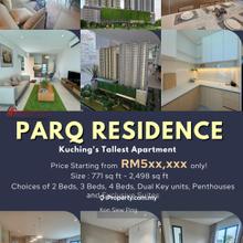 Kuchings Tallest Apartment  Parq Residence Located at Padungan