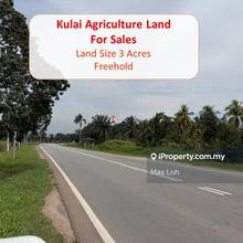Kulai, Agriculture Land, Industry Zone Up To Medium