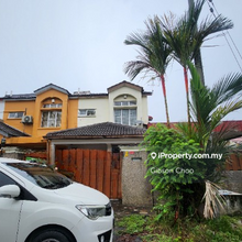 2 storey link house with big build up.