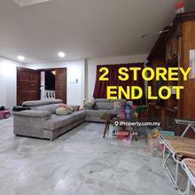 Taman Sri Segambut, Taman Pusat Kepong,  2-Storey End Lot  For Sale 