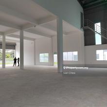 Limited semi detached factory warehouse for rent