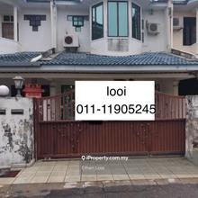 Double storey terrace house for sale Chemor
