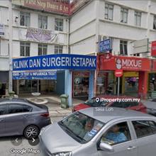 Ground Floor Shop, Limited Unit @ Prima Setapak For Rent