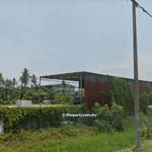 Converted Industrial Land with KM Kapar Batu 14 @ Klang (Freehold)