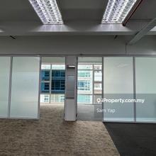 Office Square Office Partially Furnished 