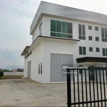 Double Storey Semi D Warehouse For Rent