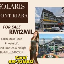 4 sty shoplot Solaris Mont Kiara For Sales