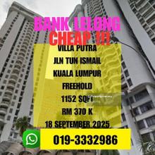 Bank Lelong Freehold Villa Putra Condominium Chow Kit Kuala Lumpur