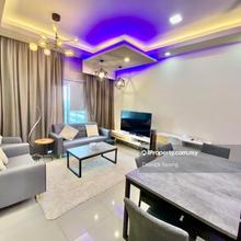 The wharf residence condo for rent fully furnished unit puchong
